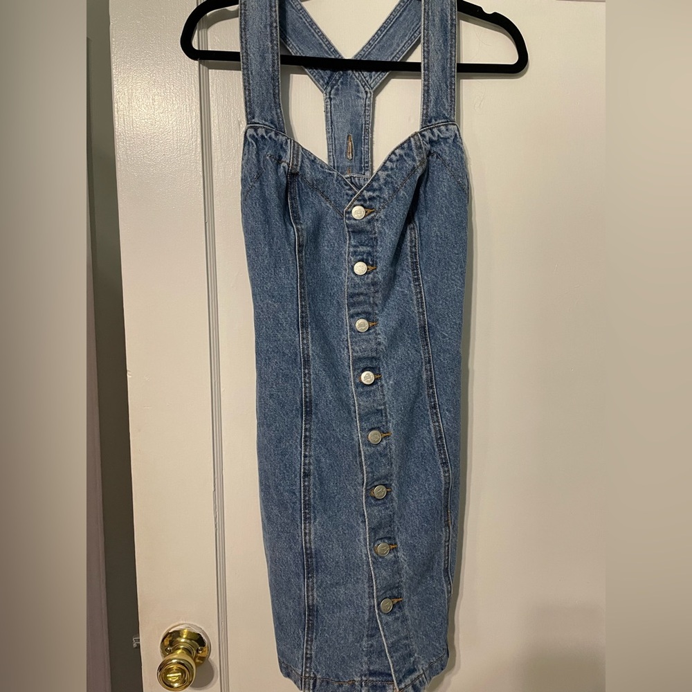 Bongo by gene montesano denim dress